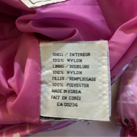 Pink Girl fall & winter coat size 6X - Picture 5 of 7